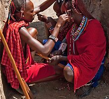Helping A Brother by phil decocco