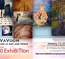 VaVoom show banner by solo-exhibition