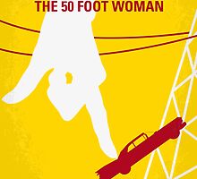 No276 My Attack of the 50 Foot Woman minimal movie poster by Chungkong