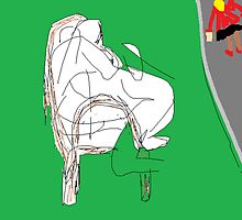 Social Commentary: Down and out -(150214)- Digital artwork/MS Paint by paulramnora