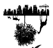 Man Above and Nature Below by shadowpuppet