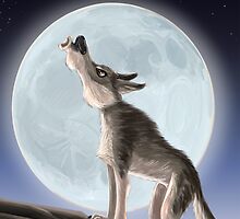 Howling Wolf by DoodleDave