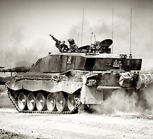 "Heavy Armour"- Challenger 2 Main BattleTank (MBT) British Army by Andrew Harker