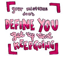 Your mistakes quote by artbyeilidh