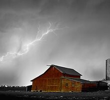 Watching The Storm From The Farm BWSC by Bo Insogna