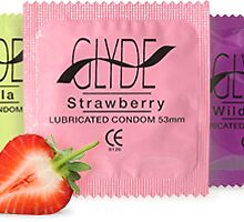 Flavored Condoms by glydeamerica