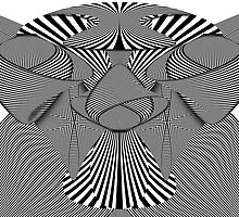 Abstract - Lines - Bad Dog by Mike Savad