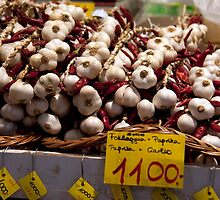 Cloves Of Garlic by phil decocco