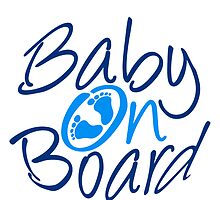 Baby On Board Boy Design by Style-O-Mat