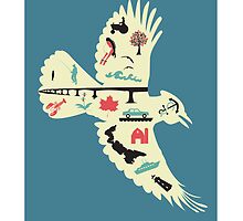 Prince Edard Island Nova Scotia Art by Tupps