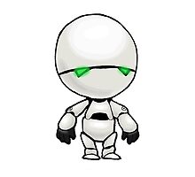 Freeze? I'm a robot. I'm not a refrigerator. by Bantambb