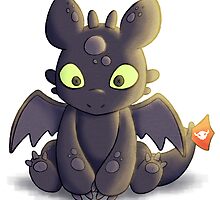 Little Dragon Plush by pyxelexia
