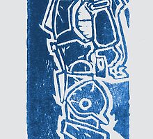 Robotech Mech circa 1985 by Brendan Coyle