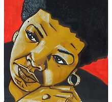 Tribute to Maya Angelou by BroBoze