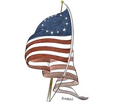 United States 1776 flag by athertoncustoms