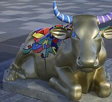 Let's Mooooooove Ahead Together, Ebrington, Derry by George Row