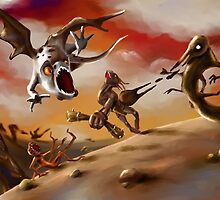 The Invasion Of Planet VII by motifdesignz