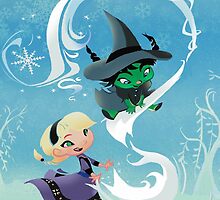 Defying Gravity and Letting Go by UnderArt