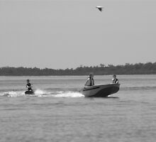 Knee boarding 2 by ndarby1