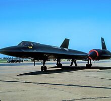 Lockheed SR-71A 64-17974 "Blackbird" by Colin Smedley