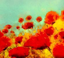 Poppy time'... by Valerie Anne Kelly