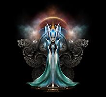 Arsencia Battle Dress Portrait XT On Black by xzendor7