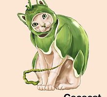 Cc - Cococat // Half Cat, Half Coconut by bkkbros