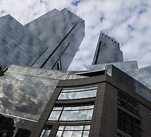 New York Sky and Skyscrapers by Georgia Mizuleva