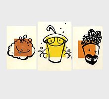 Aqua Teen Hunger Force by janeemanoo