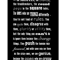 Misfits and rebels quote by Jari Vipele
