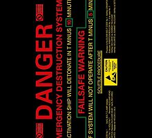 EMERGENCY DESTRUCTION SYSTEM - iPhone by bluedog725
