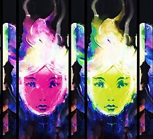 Space Girl I by cobaltplasma