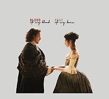 Outlander - Jamie x Claire "Blood of my blood..." by D. Abdel.