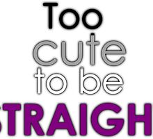 Too cute to be straight - asexual by Margotte
