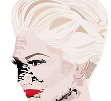 Melted Gwen Stefani by Kenzielupin