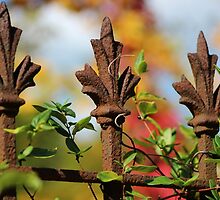 Wrought Iron Autumn by Gilda Axelrod