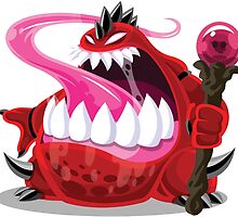 Monster Demon Frog by Fitzillo