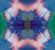 Merging Fantasies Abstract Pattern Artwork by owfotografik