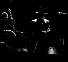 Gato Barbieri's silhouette by Baina Masquelier