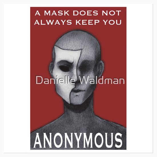 Anonymity by Danielle Waldman - fc,550x550,white.u2