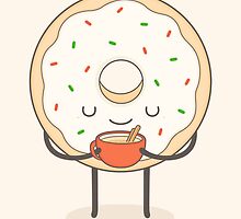 donut loves holidays by kimvervuurt