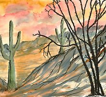 Arizona Evening by derekmccrea
