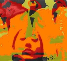 A Mexican Girl in a frame by edend
