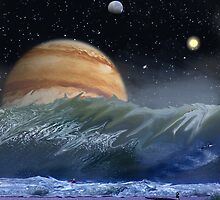 Alien Landscapes-"Surfs up-Evers Pipe" by AlienVisitor
