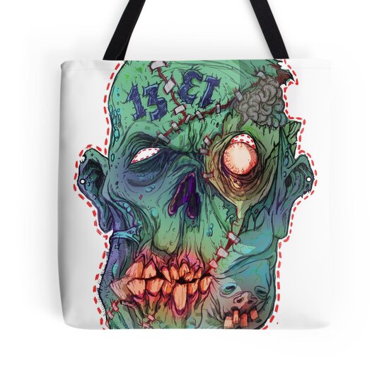 Trick-or-Treating 1313 Rotted Face by VonKreep Stocking Stuffer Gift Ideas for Your Guy