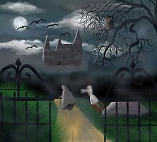 Moonlit Castle by Miriam Talavera
