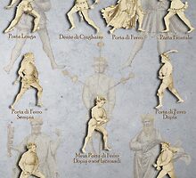 Grappling and Dagger Positions - Fiore dei Liberi "Getty" by Tracy Mellow