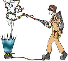 Casper meets The Ghostbusters by Skree
