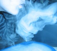 Face In Smoke by CrystalBeth