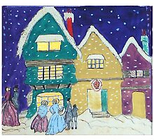 Christmas Visitors by Gilberte